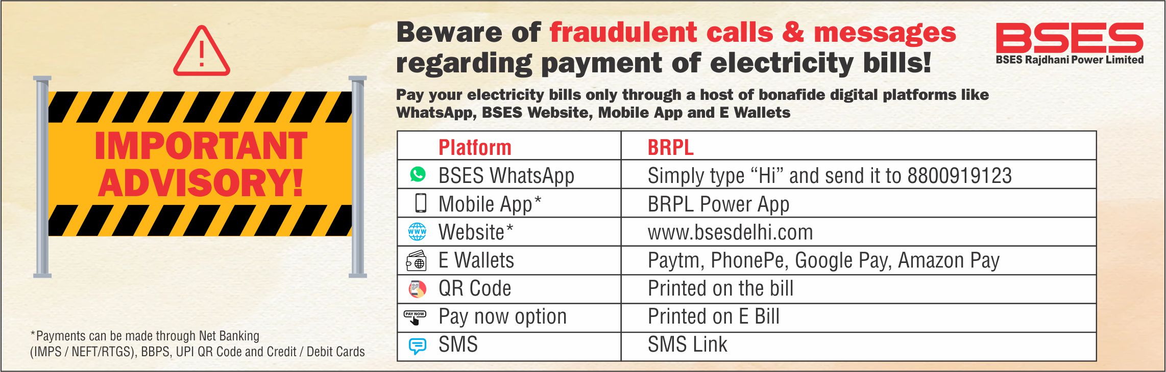 BSES Rajdhani Power Limited